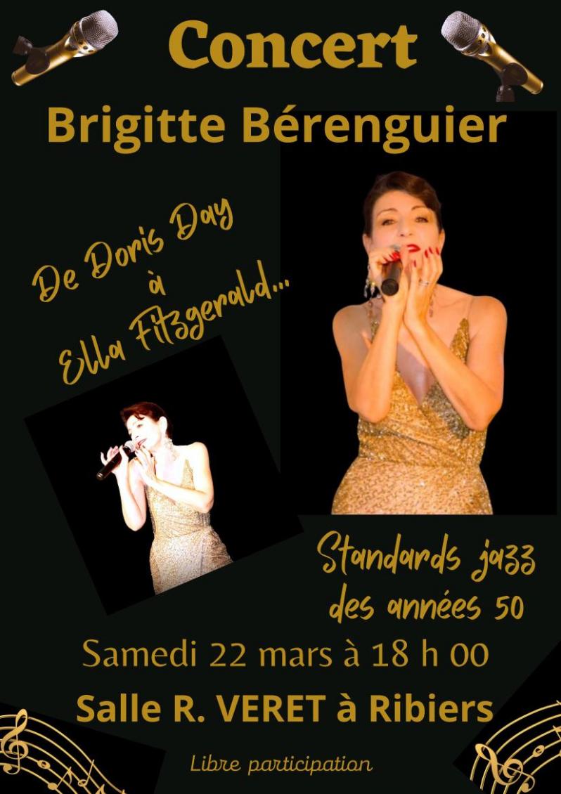 Affiche concert ribiers 22 3 2025