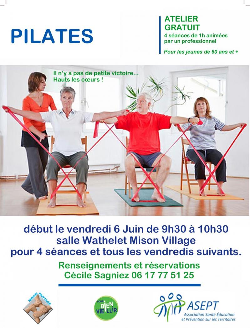 Affiche pilates 2026